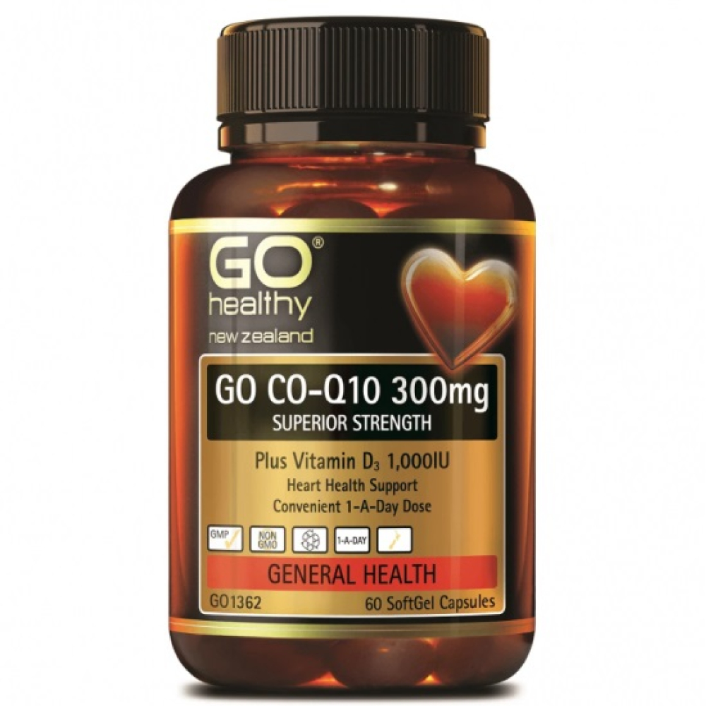 Gohealthy 高之源 辅酶Q10 高含量 300mg 保护心脏 60粒