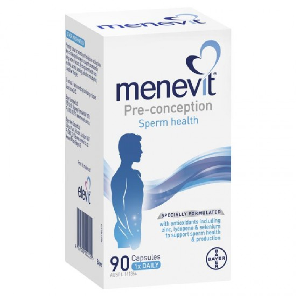 Menevit 男爱乐维 90片 提高精子质量 助怀孕