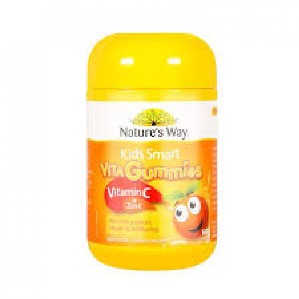 Natures Way 佳思敏 儿童VC+补锌软糖 60粒