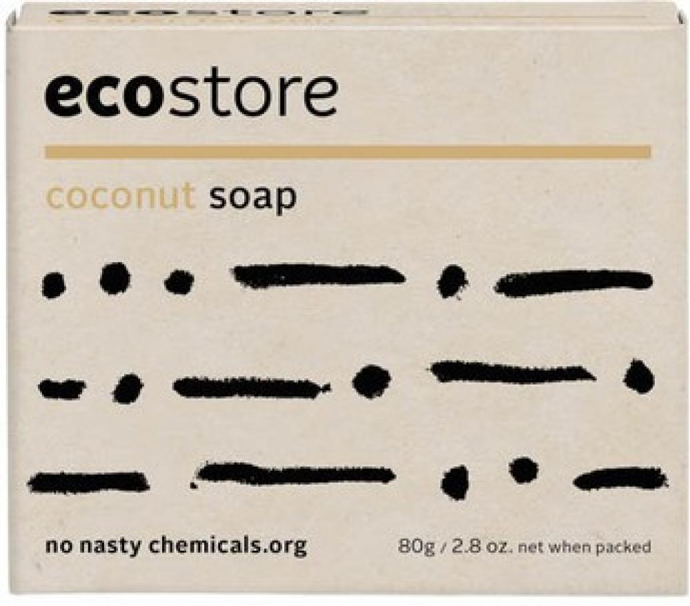 Ecostore 纯天然香皂 椰子 Coconut Soap 80g