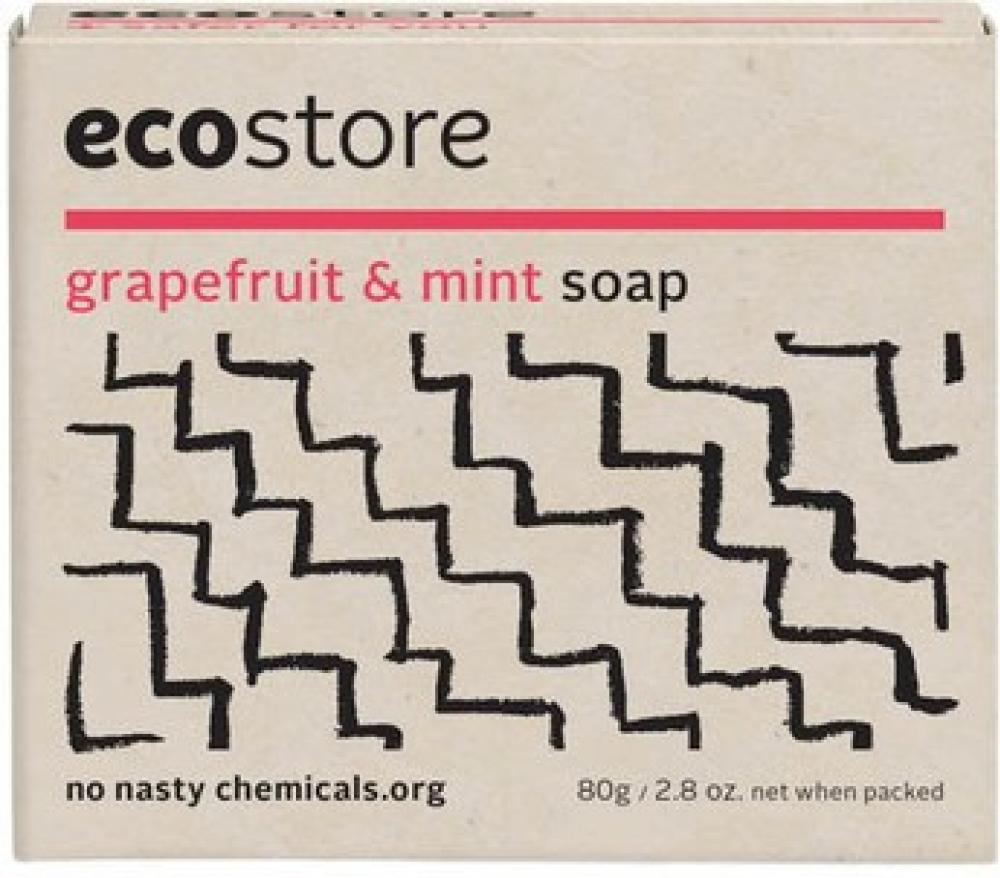 Ecostore 纯天然香皂 葡萄柚薄荷味80g