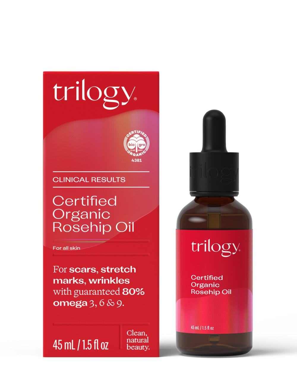Trilogy 趣乐活 有机玫瑰果油 45ml (Rosehip Oil 45ml)