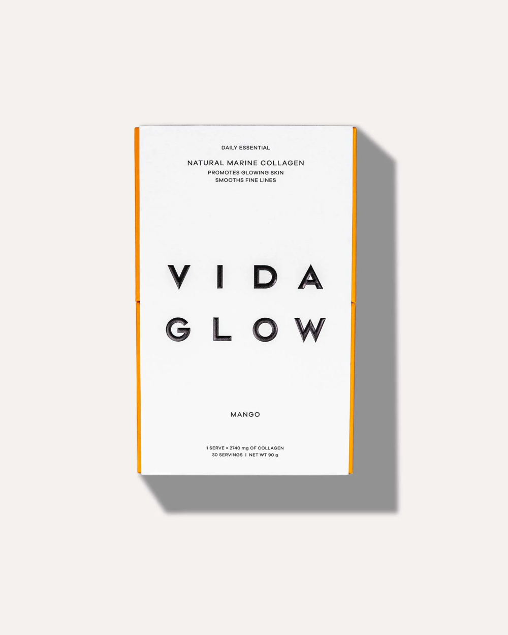 Vida Glow 纯天然深海胶原蛋白粉90克/30包 芒果味