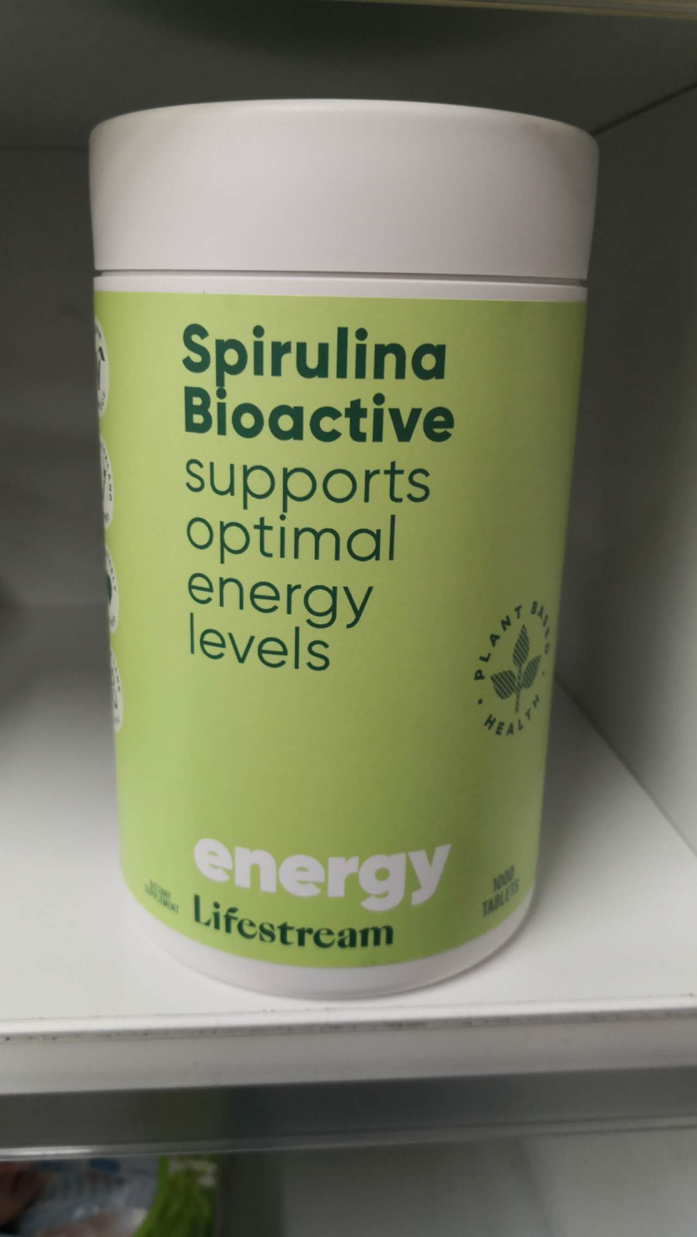Lifestream 生命泉 活性螺旋藻片 500毫克 1000t