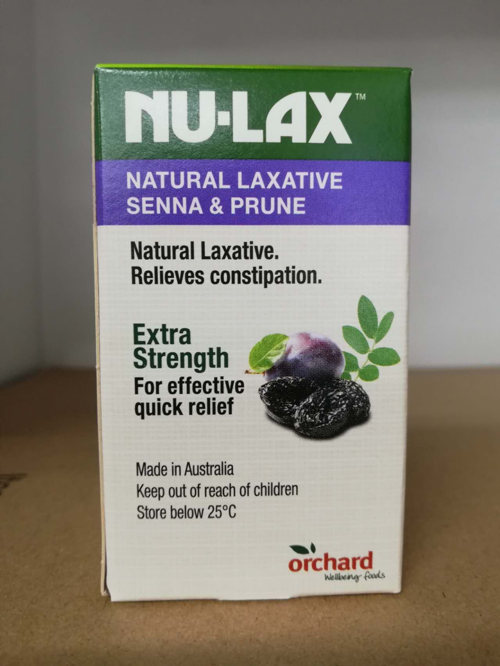Nulax 乐康片 加强版 西梅味 40粒