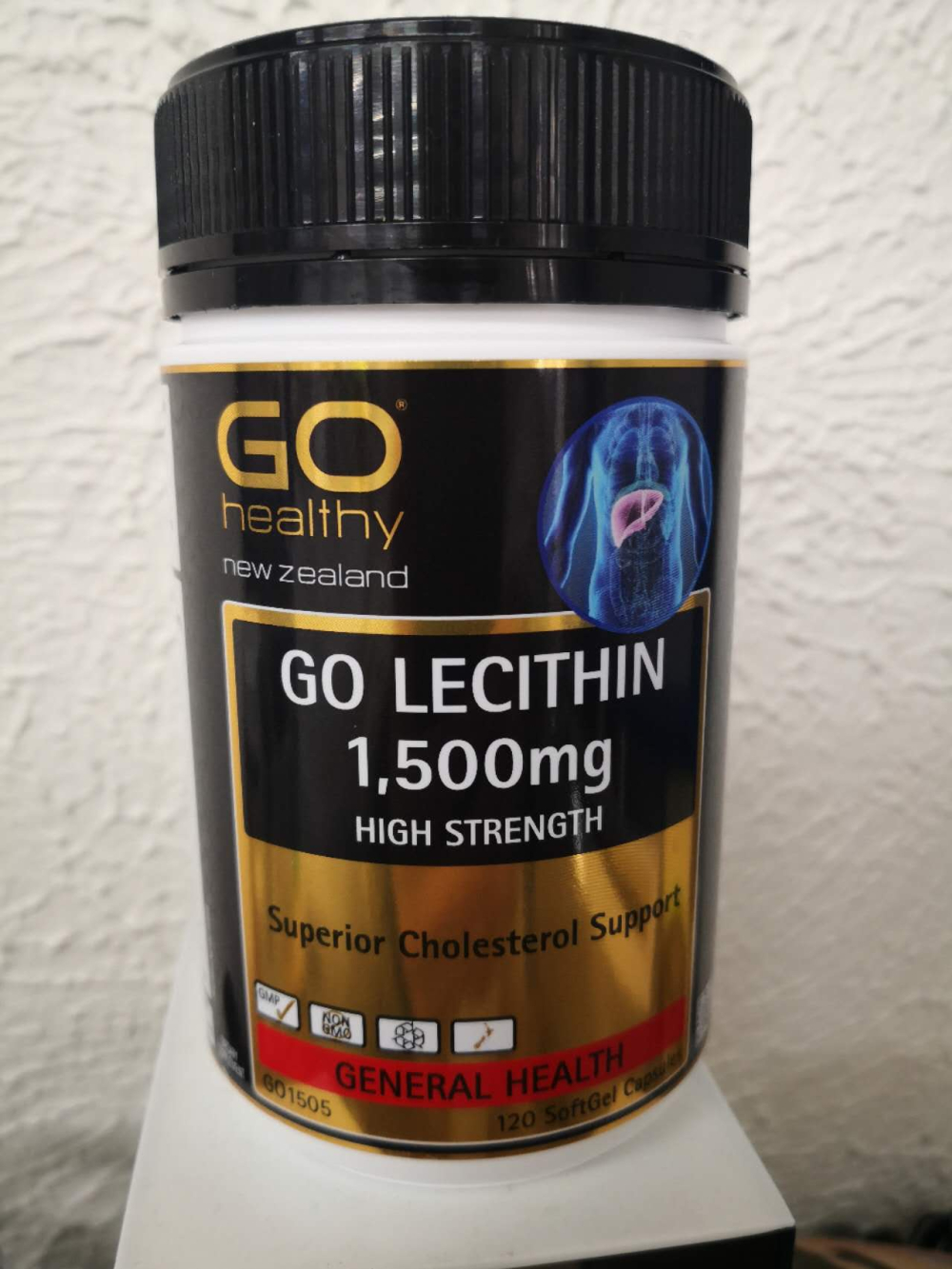 Gohealthy 高之源 卵磷脂1500mg 120粒 Gohealthy Lecithin 1500mg High Strength 120c