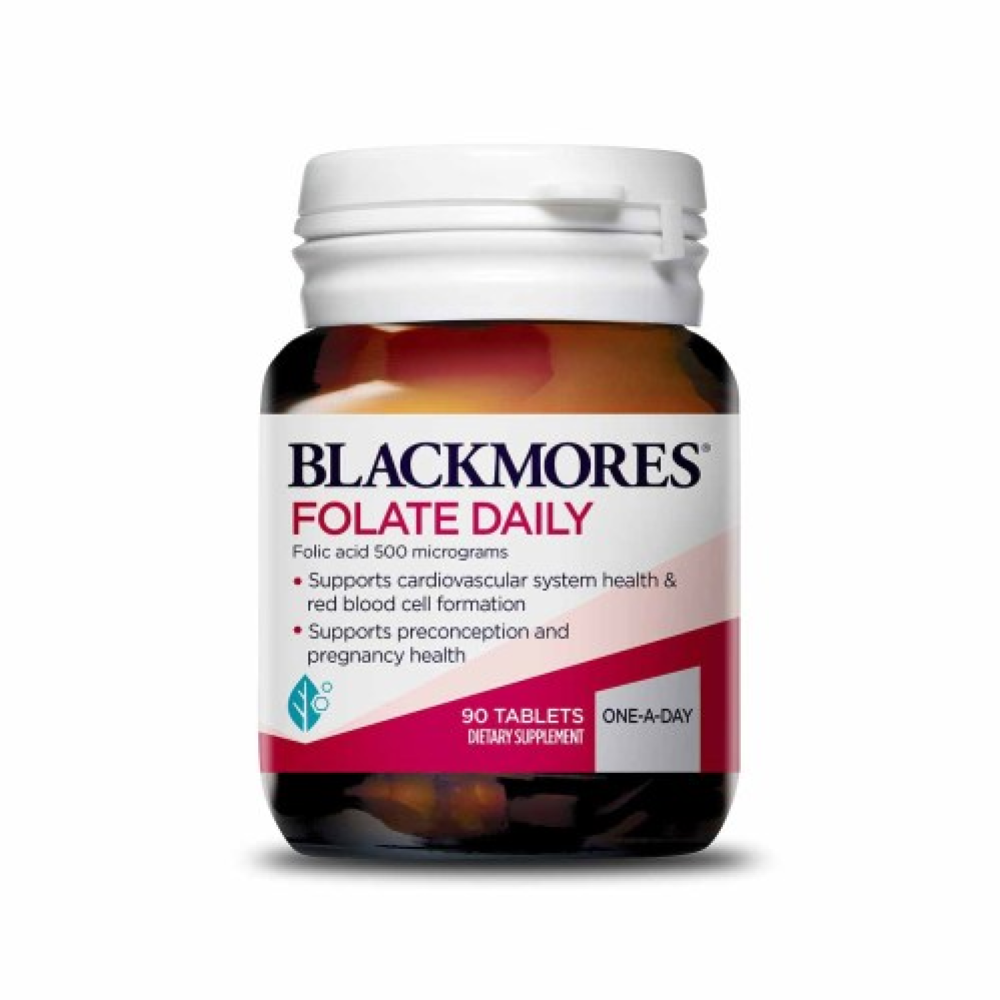 Blackmores 叶酸 Folic Acid 500mcg 90tabs