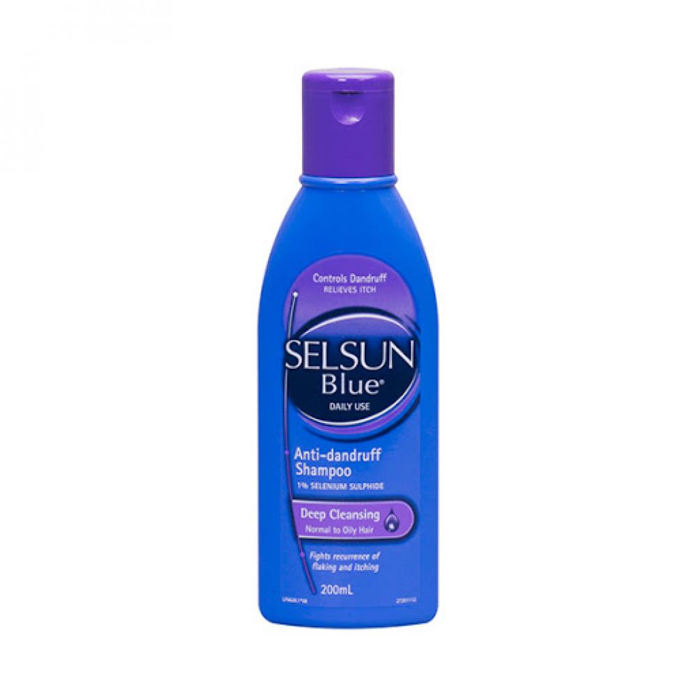 Selsun 深层清洁去屑洗发水 200ml 紫色