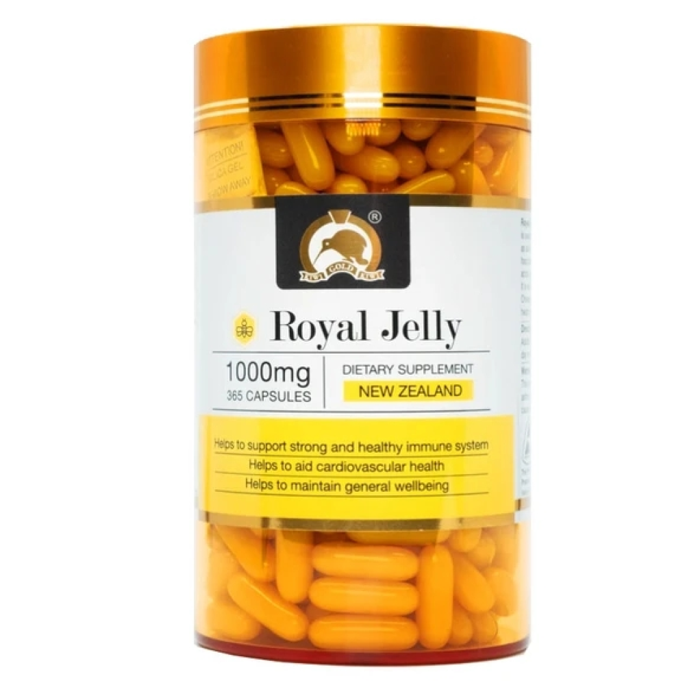 Gold Kiwi 金奇维 蜂皇浆 365粒 Royal Jelly 1000mg 365C