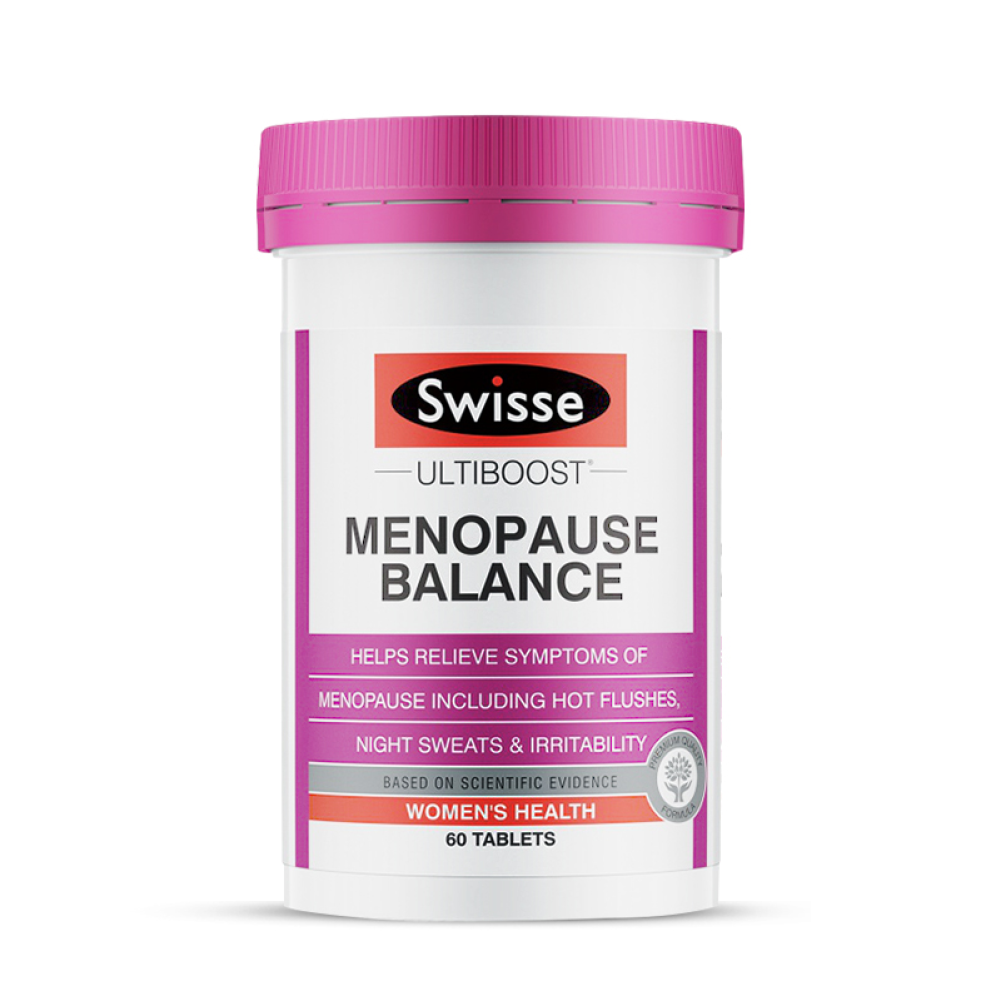 Swisse 大豆异黄酮女性更年期平衡片 Menopause 60粒