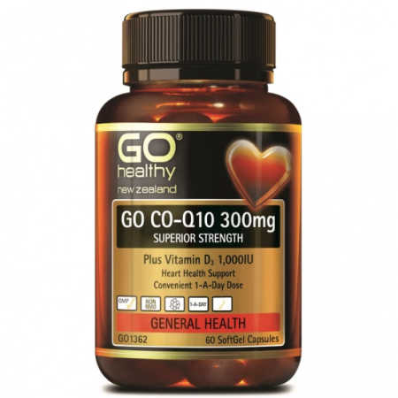 Gohealthy 高之源 辅酶Q10 高含量 300mg 保护心脏 60粒