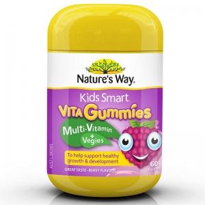 Natures Way 佳思敏 儿童复合维生素+蔬菜软糖 60粒