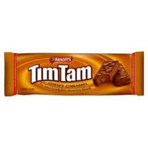 TimTam 巧克力饼干 焦糖奶香夹心 200克