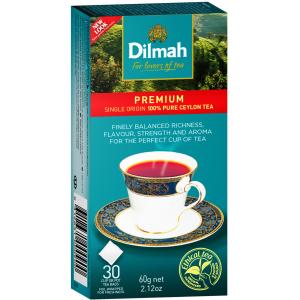 Dilmah 迪尔玛 纯天然100%锡兰红茶茶包 30包 60g