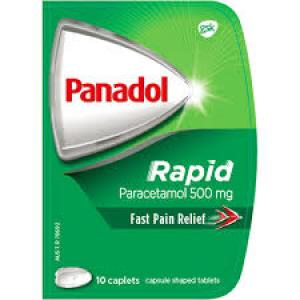 Panadol Rapid 10粒 发烧感冒头疼