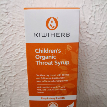 Kiwiherb 儿童润喉宁 100ml 舒缓及修复发炎和受刺激的组织 throat syrup