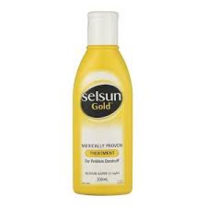 Selsun 强力去屑洗发水 200ml 黄色