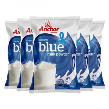 【新西兰直邮】【快线5-15个工作日到货】Anchor 安佳 成人奶粉袋装 全脂 1KG*6袋（单拍不与其他产品混拍，留收件人身份证号码否则无法发货）