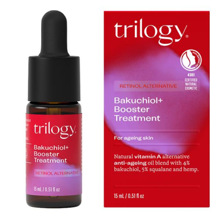 Trilogy  视黄醇精华 抗皱淡斑 小紫瓶 15ml (Bacukhiol+ Booster Treatment 15ml)