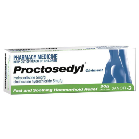 Proctosedyl 痔疮膏 30g