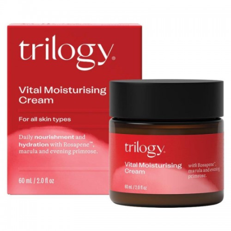 双十一活动 Trilogy 趣乐活 野玫瑰保湿面霜 60ml (Vital Moisturising Cream)