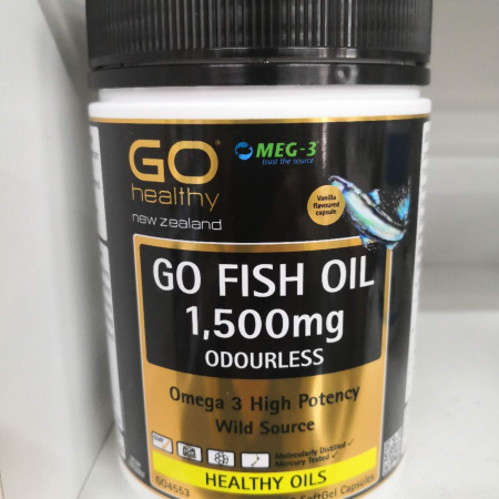 Gohealthy 高之源 无腥味深海鱼油 1500mg 210粒