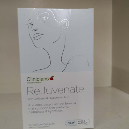 Clinicians 科立纯 活肤素 胶原蛋白片含玻尿酸 60粒 Rejuvenate 60c