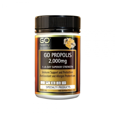 Gohealthy 高之源 高含量蜂胶 2000mg 180粒 GoHealthy propolis 2000mg 180c