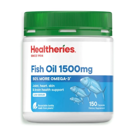Healtheries 贺寿利 鱼油 Fish Oil 1500mg 150c