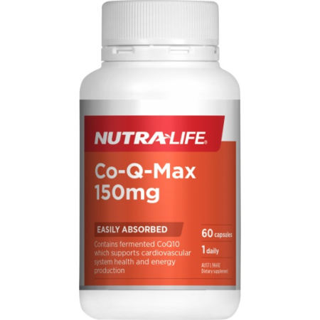 【9月特惠】Nutralife 纽乐 心脏辅酶Q10胶囊 150mg 60粒