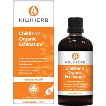 Kiwiherb儿童有机紫锥菊糖浆100ml 增强抵抗力 (Echinature )