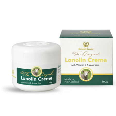 Natures Beauty 绵羊油 Lanolin Cream 100g (green)