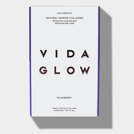 Vida Glow 纯天然深海胶原蛋白粉90克/30包 蓝莓味